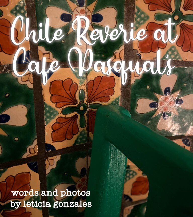 Chile Reverie at Cafe Pasqual's - The Bite