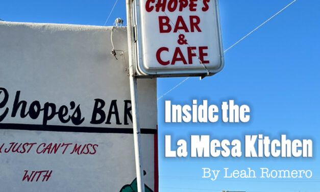 Chope’s: Inside the La Mesa Kitchen